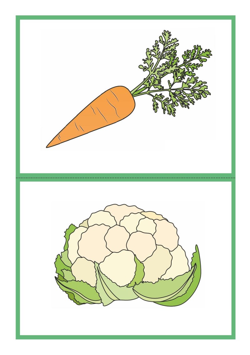 Tablice edukacyjne: warzywa do druku 12