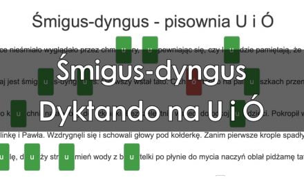 Kr Tkie Dyktando Limaki Piochy Pisownia Si I Zmi Kczenia