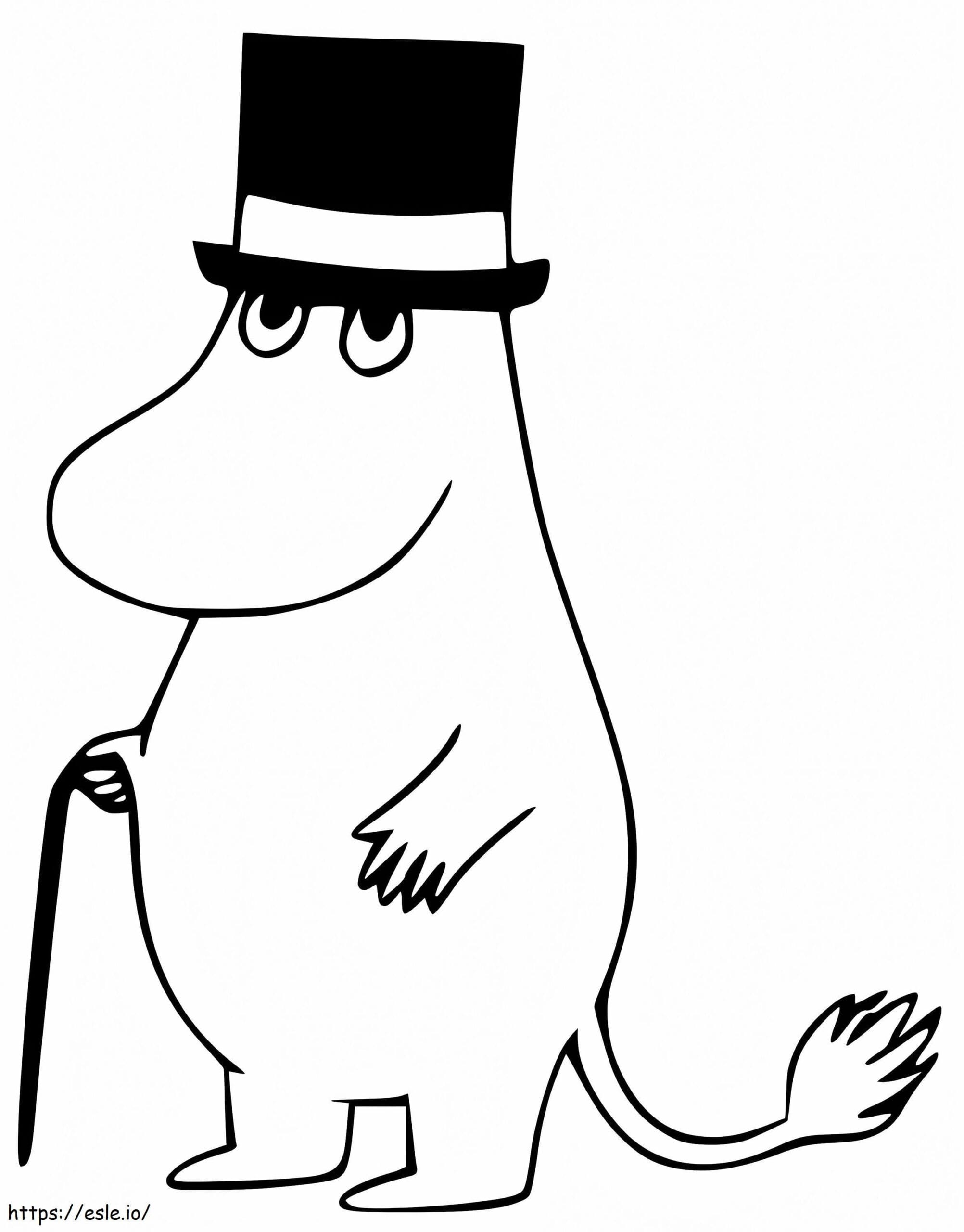 Obrazek do odpowiedzi: Tata Muminka