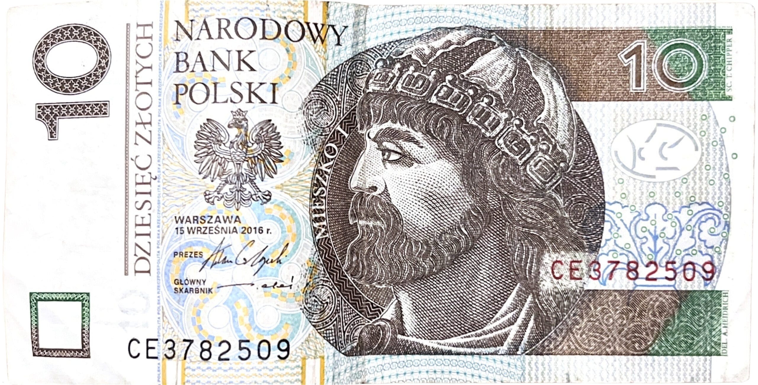 Wiedza o królach/władcach Polski z banknotów 49