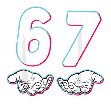 Tabliczka mnożenia z 67 45