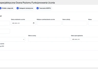 Tworzenie WOPFU z pomocą AI – gotowy dokument PDF dla szkoły 41