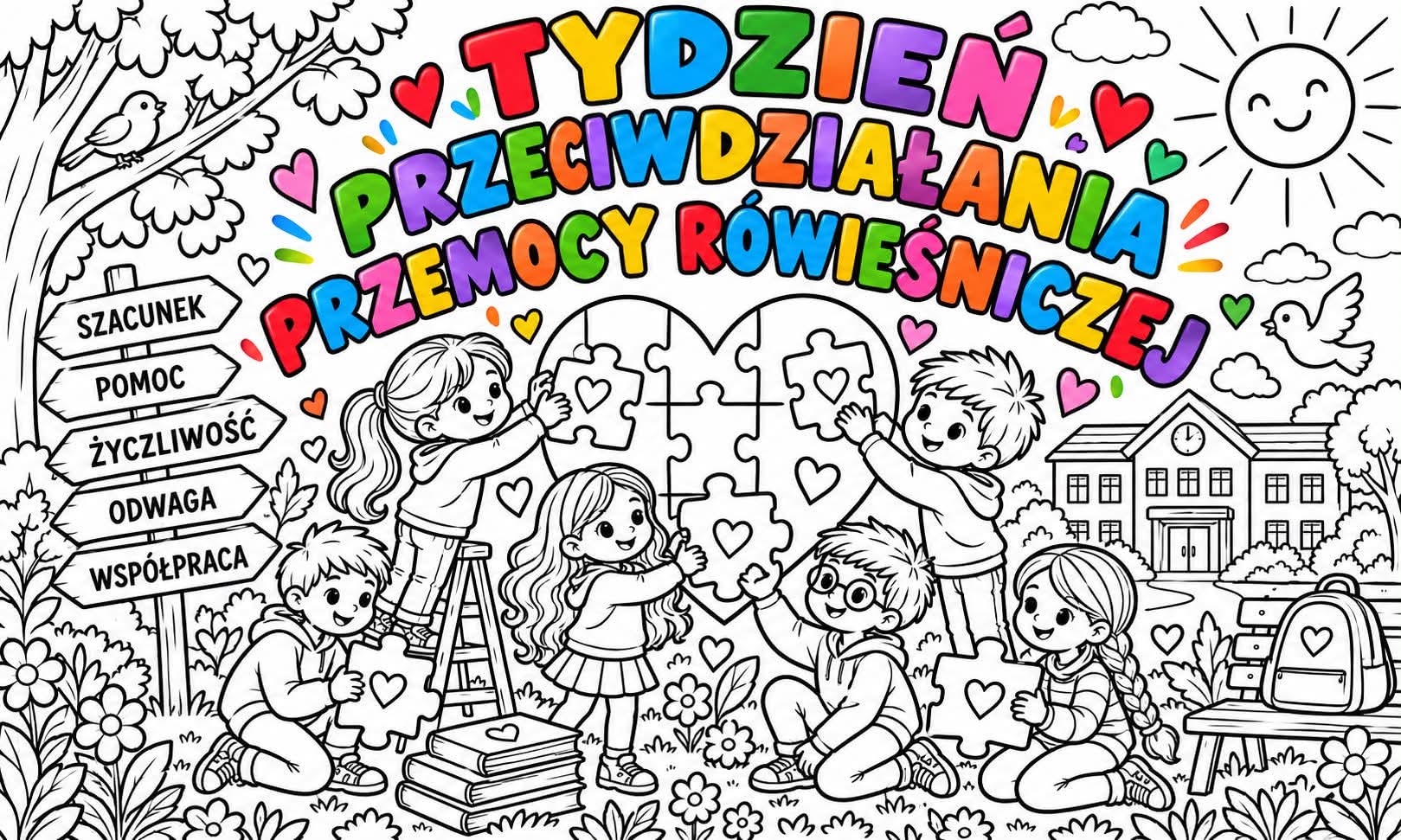 Puzzle: Tydzień Przeciwdziałania Przemocy Rówieśniczej