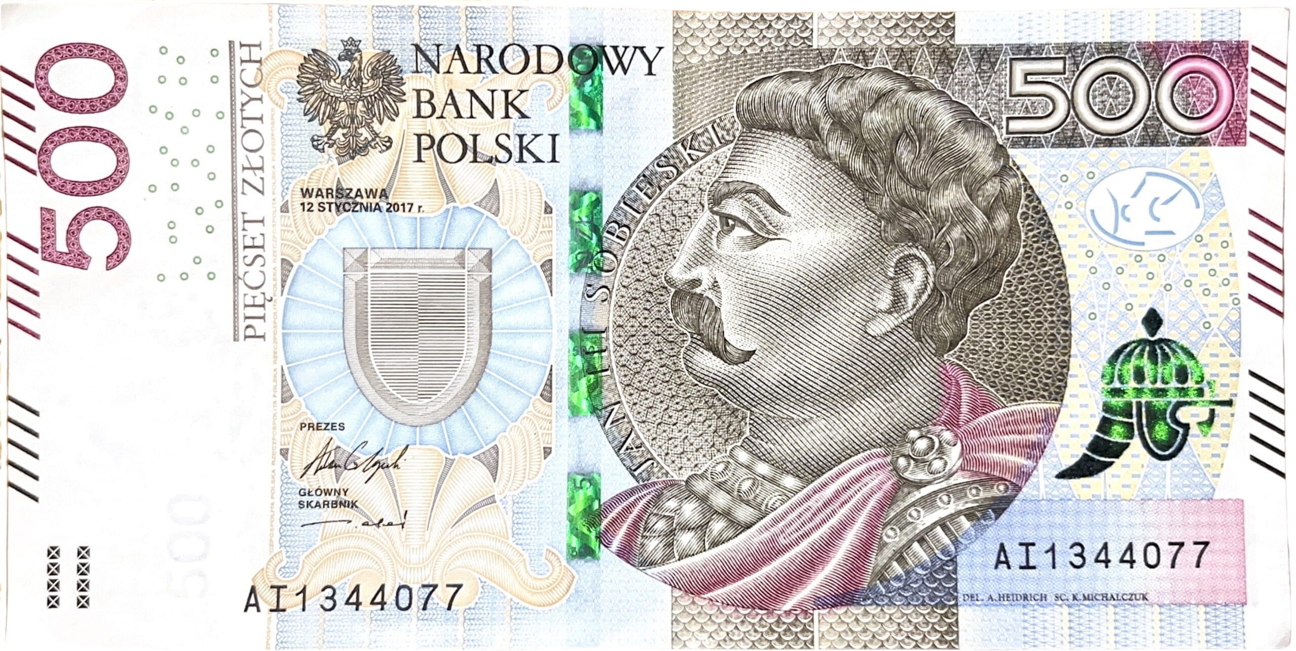 Wiedza o królach/władcach Polski z banknotów 47