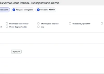 Tworzenie WOPFU z pomocą AI – gotowy dokument PDF dla szkoły 42