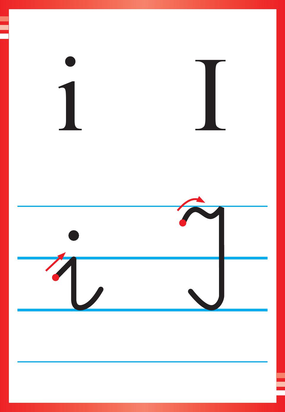 Alfabet polski, pisany dla dzieci do druku 18