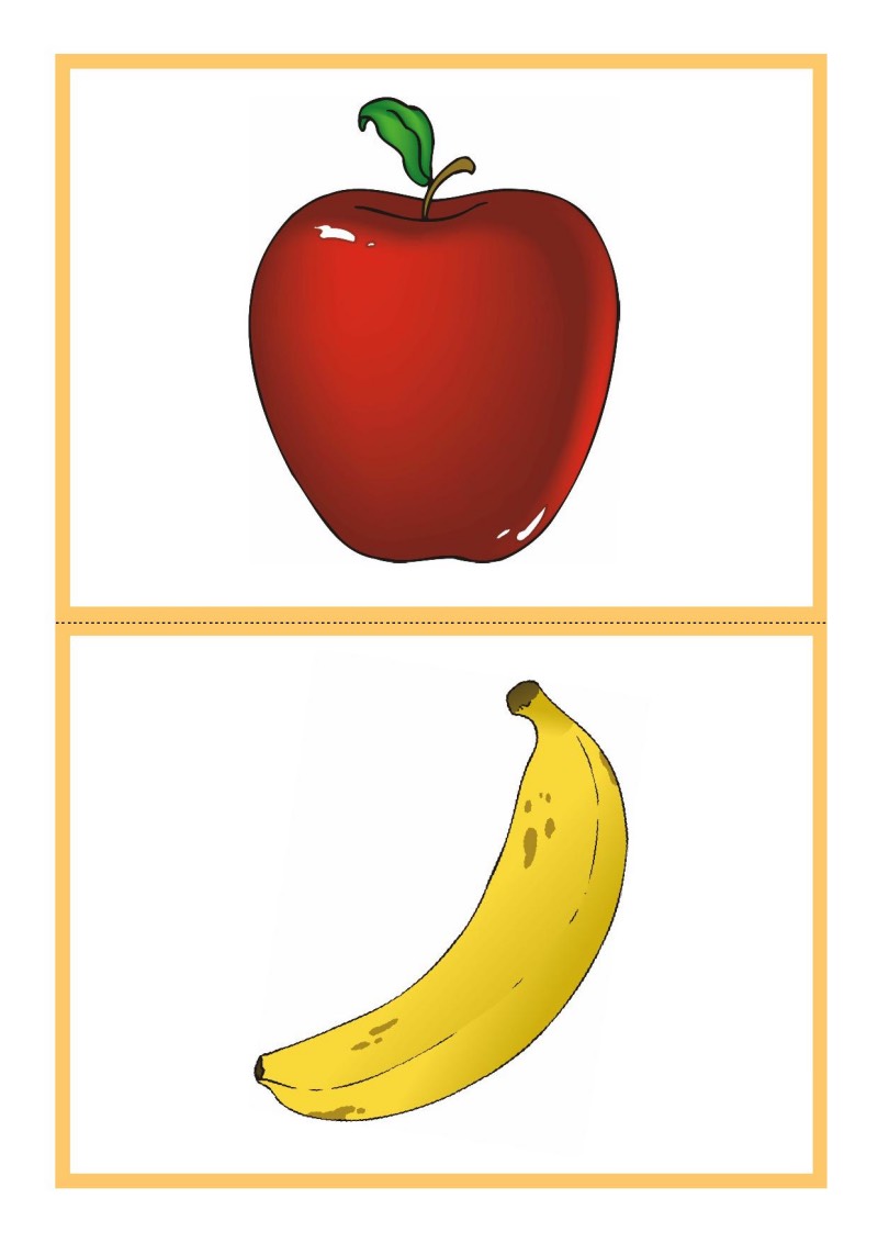 Tablice edukacyjne: owoce do druku 10