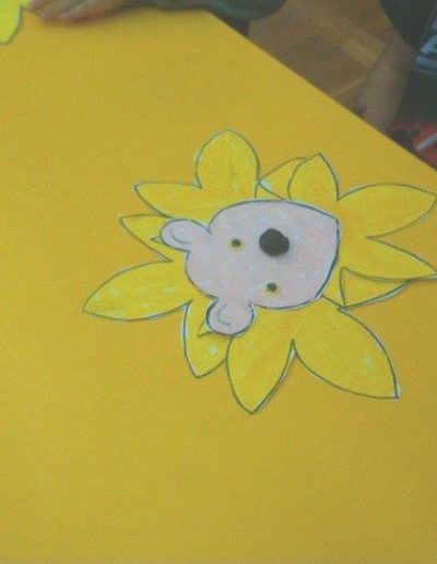 Praca plastyczna: Lew 15