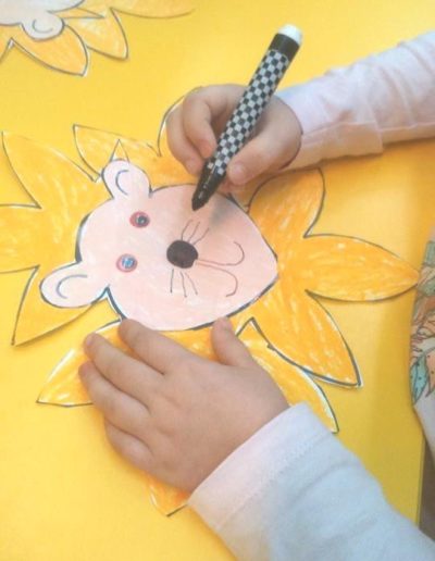 Praca plastyczna: Lew 16