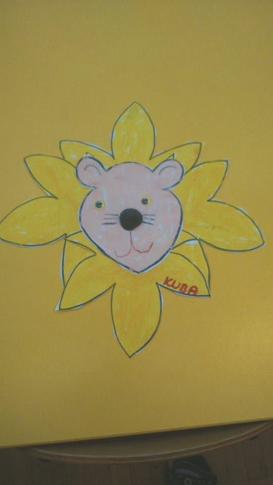 Praca plastyczna: Lew