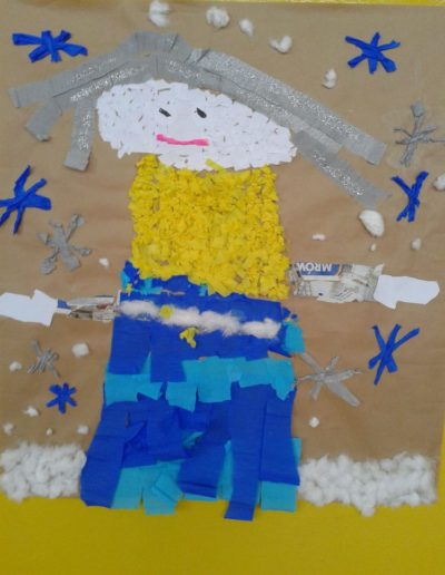 Praca plastyczna: Pani Zima 11