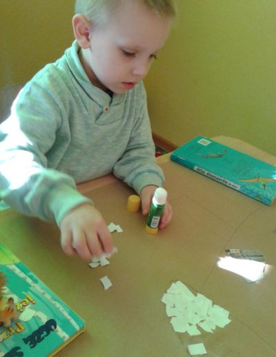 Praca plastyczna: Pani Zima 12