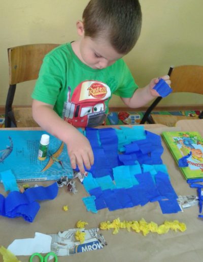 Praca plastyczna: Pani Zima 3