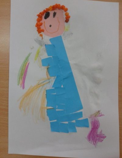 Praca plastyczna: Aniołki - prace plastyczne 1