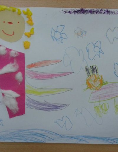 Praca plastyczna: Aniołki - prace plastyczne 2