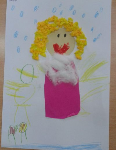 Praca plastyczna: Aniołki - prace plastyczne 3