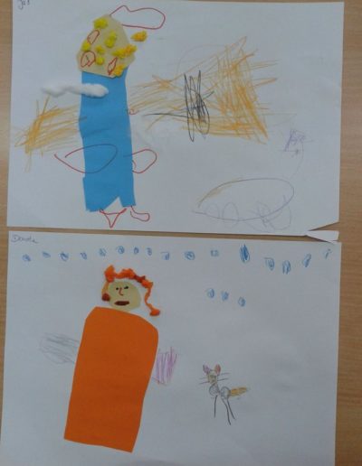 Praca plastyczna: Aniołki - prace plastyczne 4