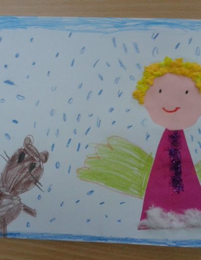 Praca plastyczna: Aniołki - prace plastyczne 5