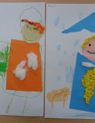 Praca plastyczna: Aniołki - prace plastyczne 8