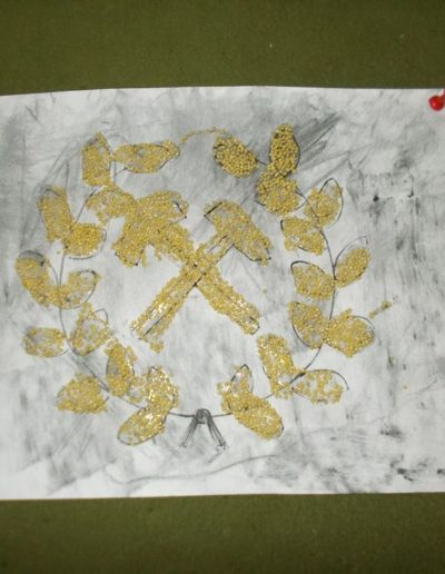 Praca plastyczna: Barbórka 1