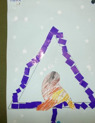 Praca plastyczna: Dokarmiamy ptaki zimą 2