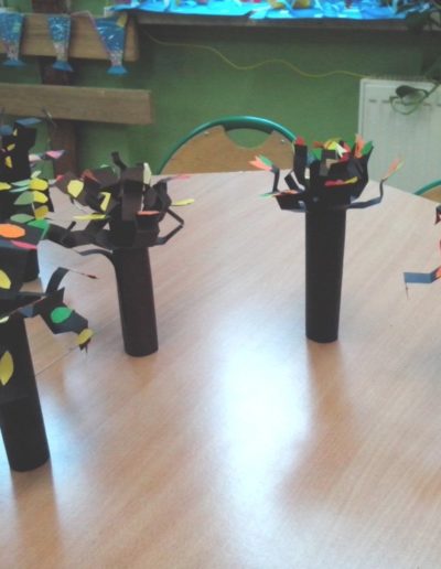 Praca plastyczna: Drzewo 3D 2
