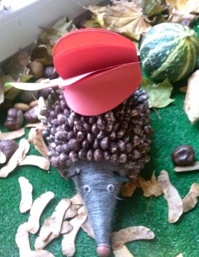 Praca plastyczna: Jeże z balonów 3