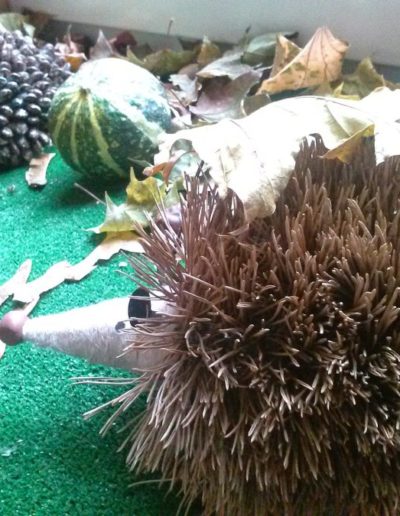 Praca plastyczna: Jeże z balonów 5