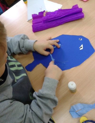 Praca plastyczna: Karnawał - wycinane balony 7