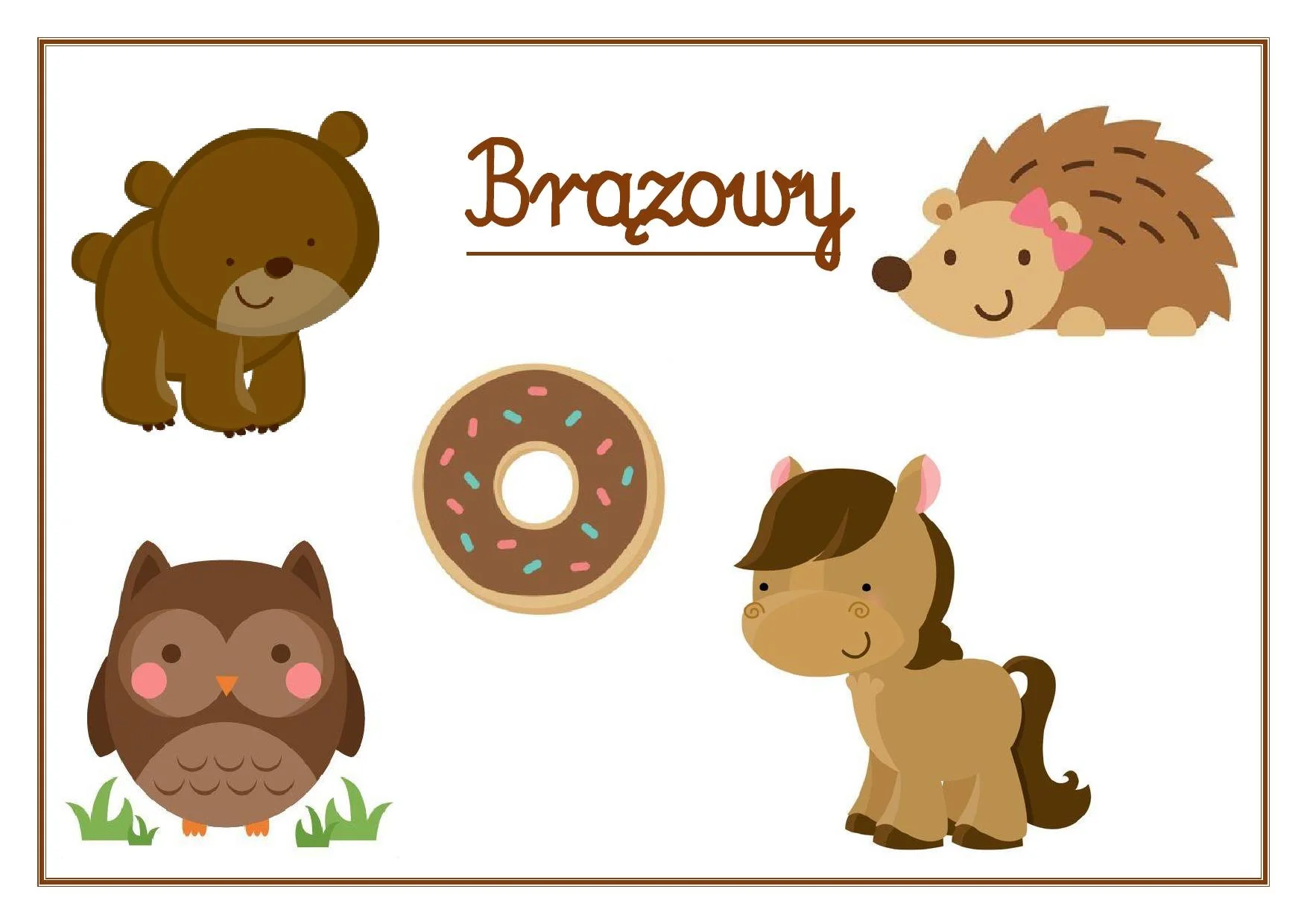 Praca plastyczna: Karty z kolorami