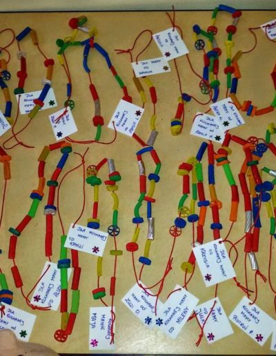 Praca plastyczna: Korale dla Mamy 1