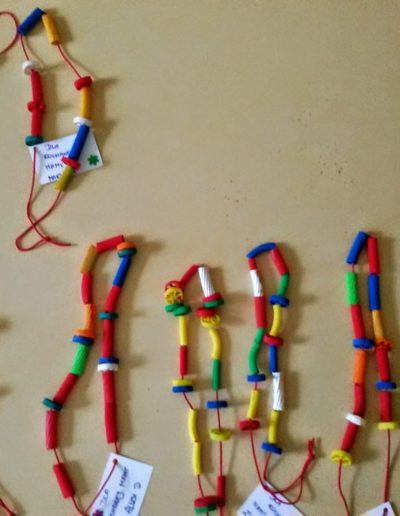 Praca plastyczna: Korale dla Mamy 2