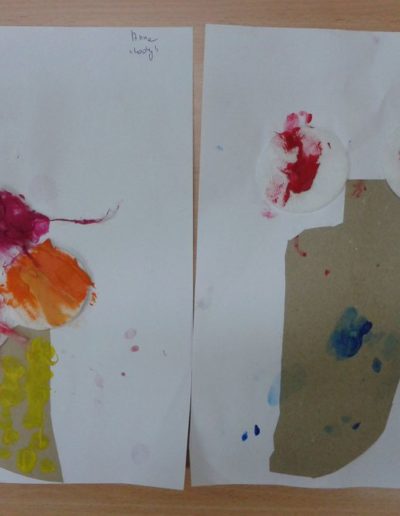 Praca plastyczna: Lody z płatków kosmetycznych 6