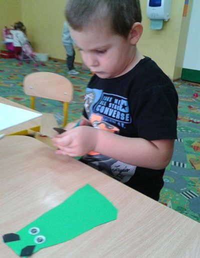 Praca plastyczna: Misie 2 - wycinanki 11