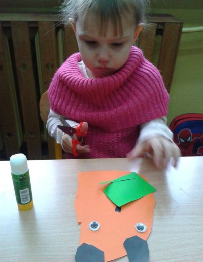 Praca plastyczna: Misie 2 - wycinanki 13