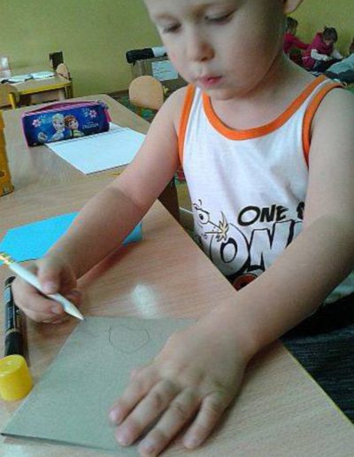 Praca plastyczna: Misie 2 - wycinanki 16