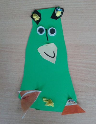 Praca plastyczna: Misie 2 - wycinanki 18