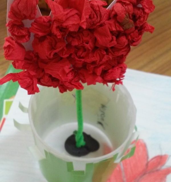 Praca plastyczna: „Od ziarenka do kwiatka” – Tulipan