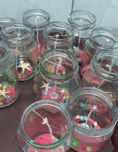 Praca plastyczna: Pachnące świeczki 2