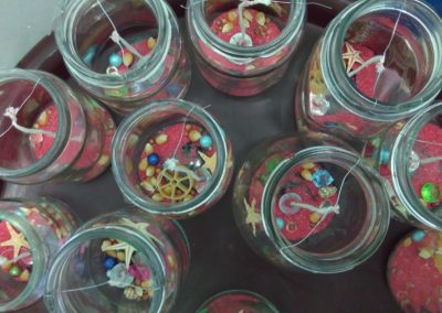 Praca plastyczna: Pachnące świeczki