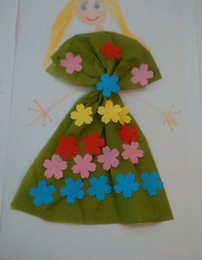 Praca plastyczna: Pani Wiosna 5