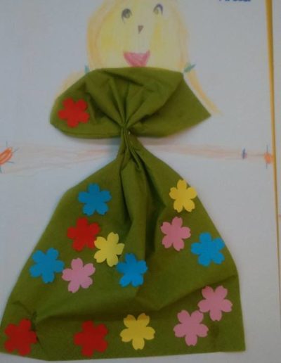 Praca plastyczna: Pani Wiosna 6