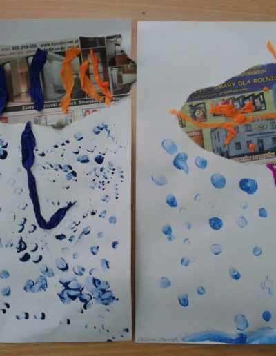 Praca plastyczna: Parasol z gazet 6