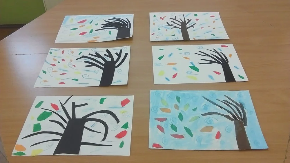 Praca plastyczna: Podmuch wiatru