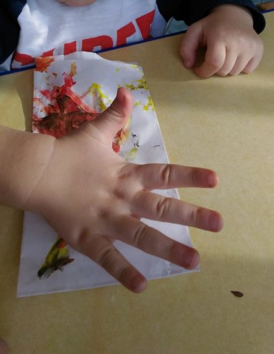 Praca plastyczna: Sowy z torebek śniadaniowych 5