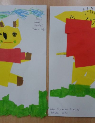 Praca plastyczna: Tydzień bajek - Krecik i Kubuś Puchatek 5
