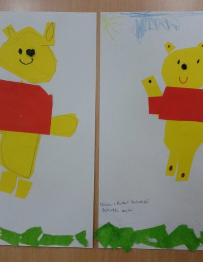 Praca plastyczna: Tydzień bajek - Krecik i Kubuś Puchatek 3