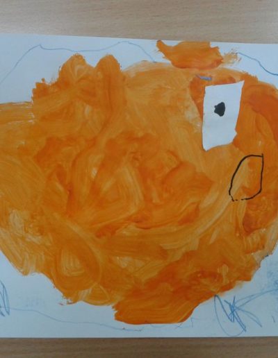 Praca plastyczna: Tydzień bajek - Nemo 1