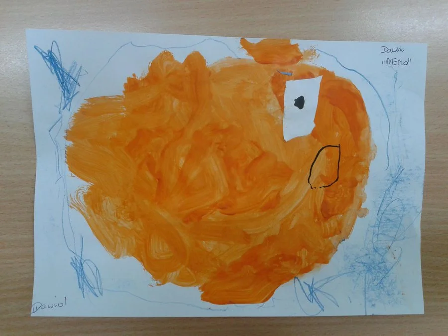 Praca plastyczna: Tydzień bajek – Nemo