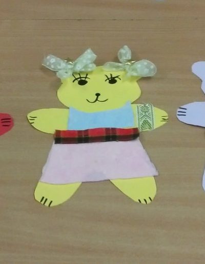 Praca plastyczna: Szyjemy ubranie dla naszego misia 1